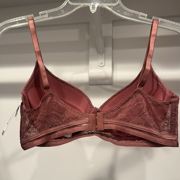 FAME Pink Lace Push Up Bra - Picture 2 of 4